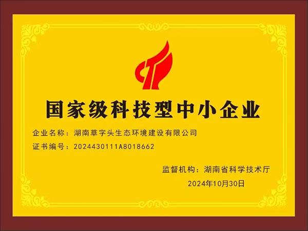 國家級科技型中小企業(yè)